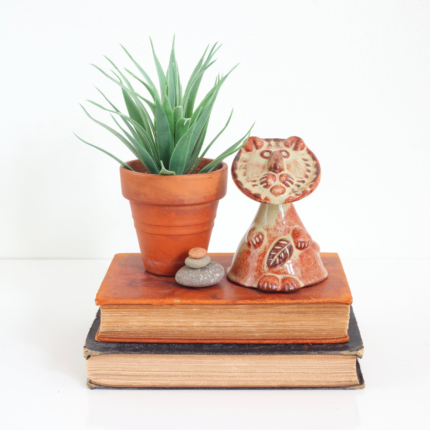 SOLD - Vintage David Stewart Lion's Valley Pottery Bell