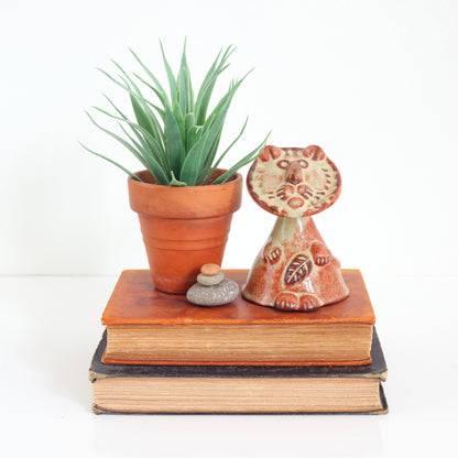 SOLD - Vintage David Stewart Lion's Valley Pottery Bell