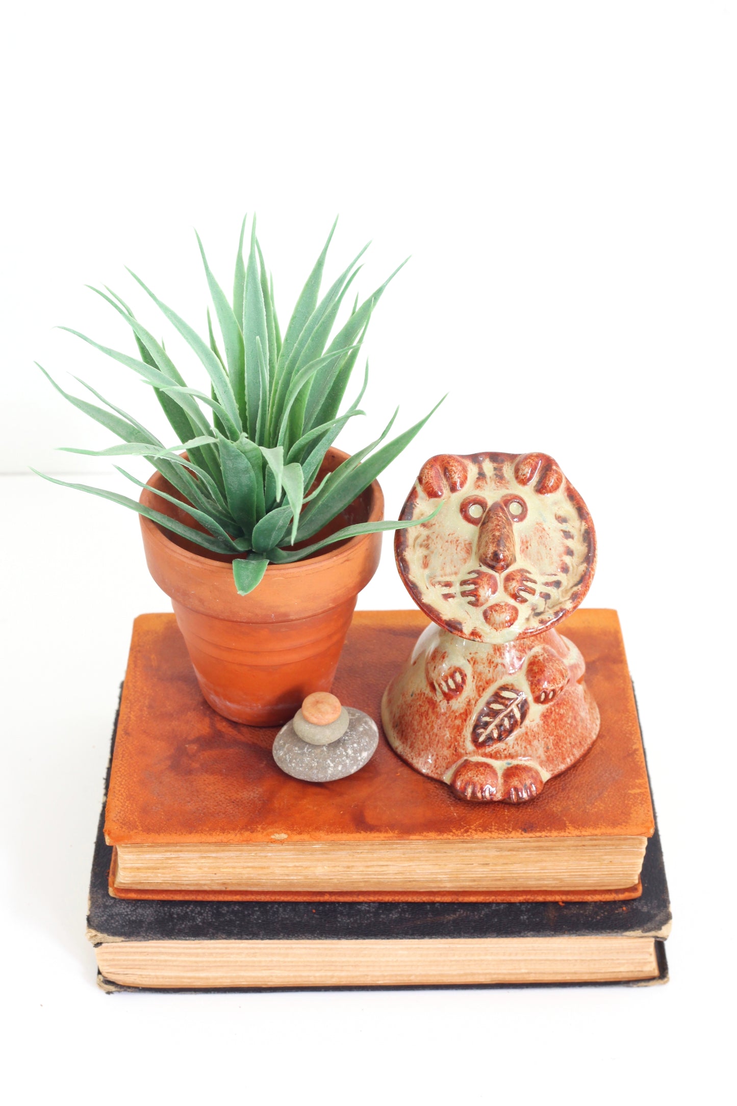 SOLD - Vintage David Stewart Lion's Valley Pottery Bell