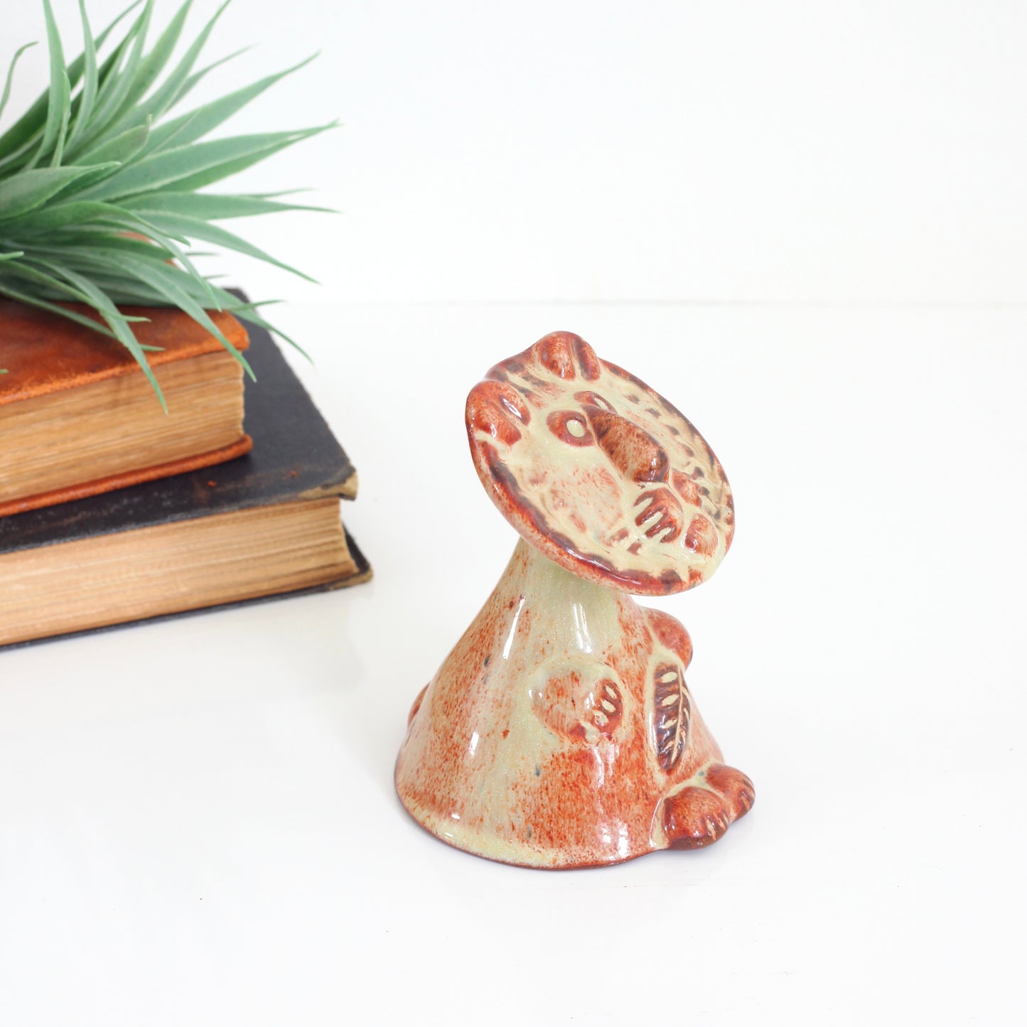 SOLD - Vintage David Stewart Lion's Valley Pottery Bell