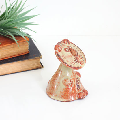 SOLD - Vintage David Stewart Lion's Valley Pottery Bell