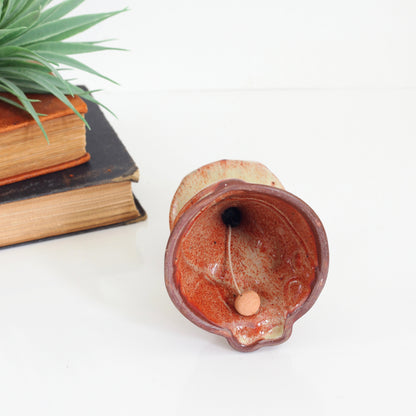 SOLD - Vintage David Stewart Lion's Valley Pottery Bell