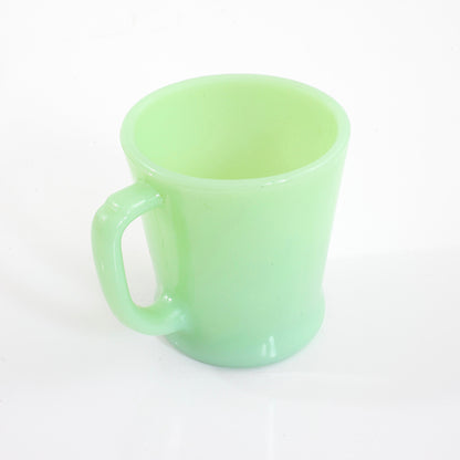 SOLD - Mid Century Jadeite Fire King Mug