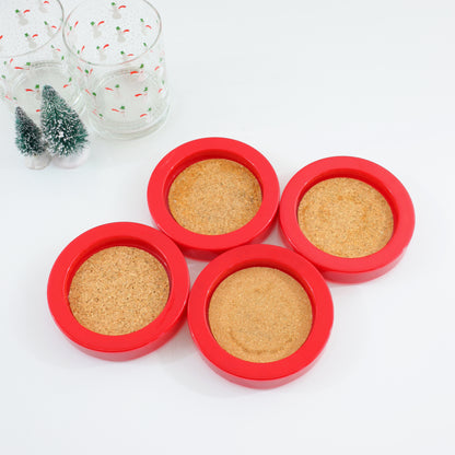 SOLD - Mid Century Georges Briard Snowman Glasses Set