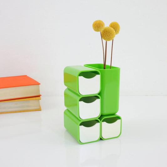 SOLD - Vintage Mod Desktop Organizer