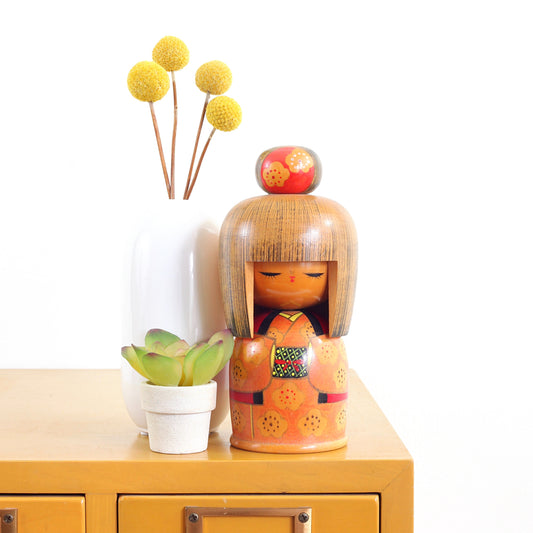 SOLD - Vintage Kokeshi Doll