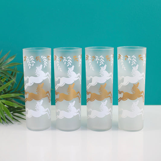 SOLD - Mid Century Modern Libbey Cavalcade Glasses