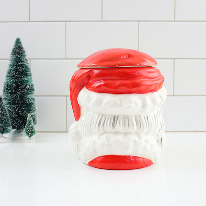 SOLD - Vintage 1950s Napco Winking Santa Cookie Jar