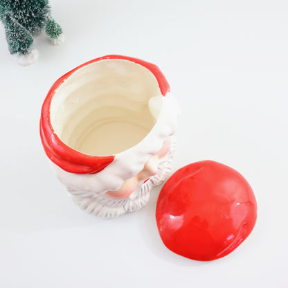 SOLD - Vintage 1950s Napco Winking Santa Cookie Jar