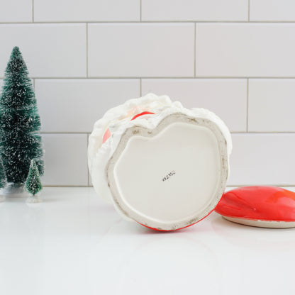 SOLD - Vintage 1950s Napco Winking Santa Cookie Jar