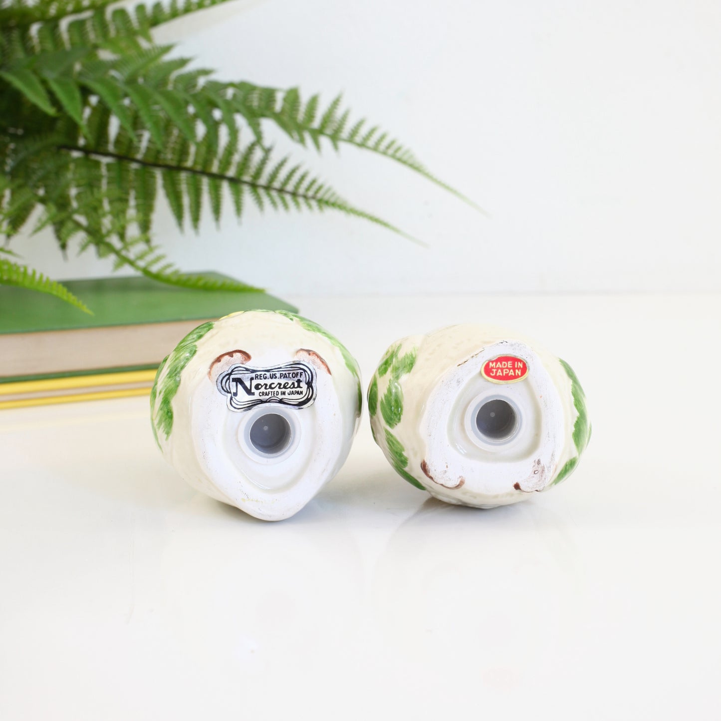 SOLD - Vintage Norcrest Owls Salt & Pepper Shakers