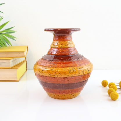 SOLD - Mid Century Bitossi Vase for Rosenthal Netter