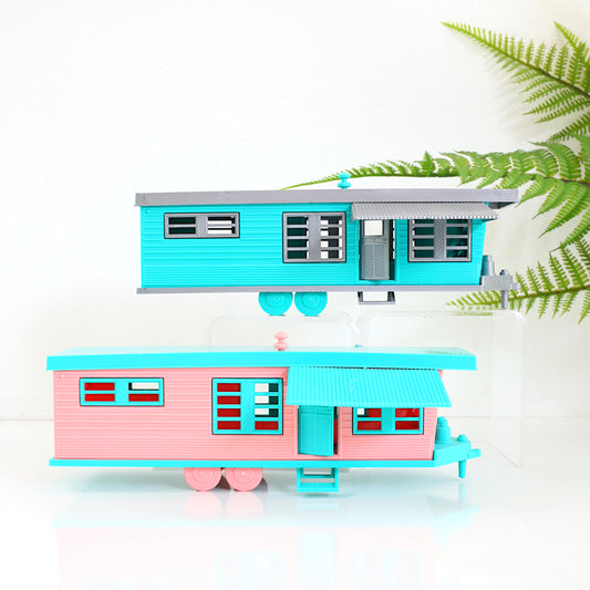 SOLD - Vintage Plasticville Camper Trailer