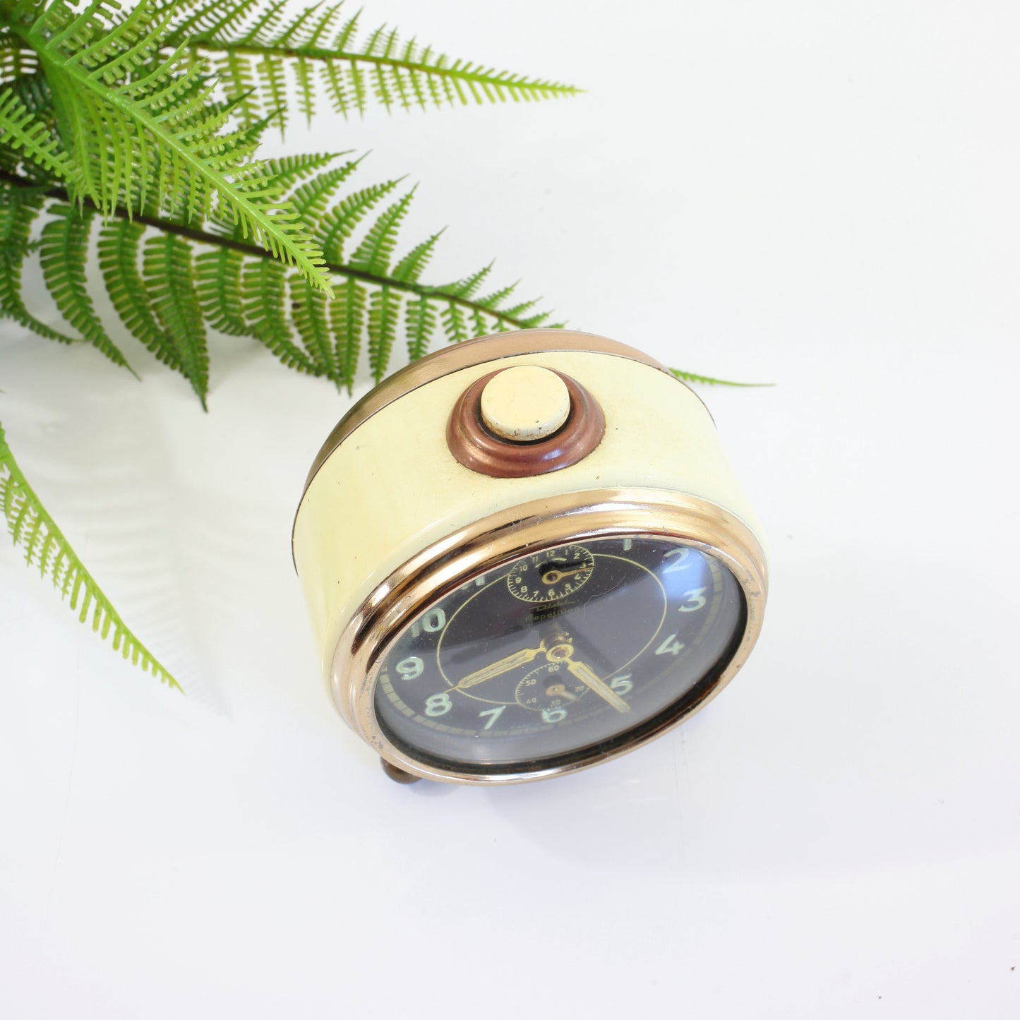 SOLD - Vintage 1940s Repetition Alarm Clock