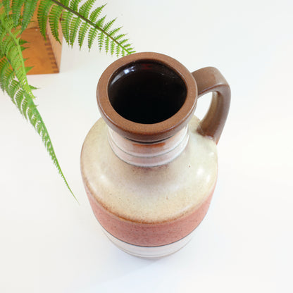 Mid Century West German Pottery Vase by Scheurich Keramik / 404-26