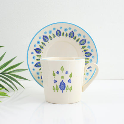 Mid Century Swiss Alpine Cup & Saucer
