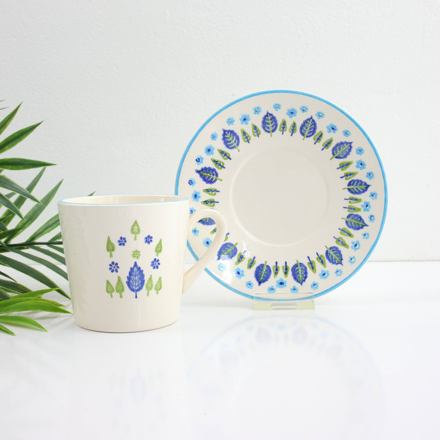 Mid Century Swiss Alpine Cup & Saucer