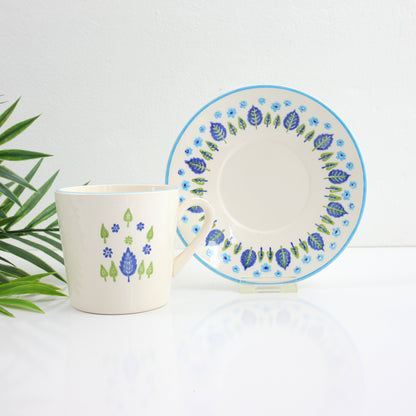 Mid Century Swiss Alpine Cup & Saucer