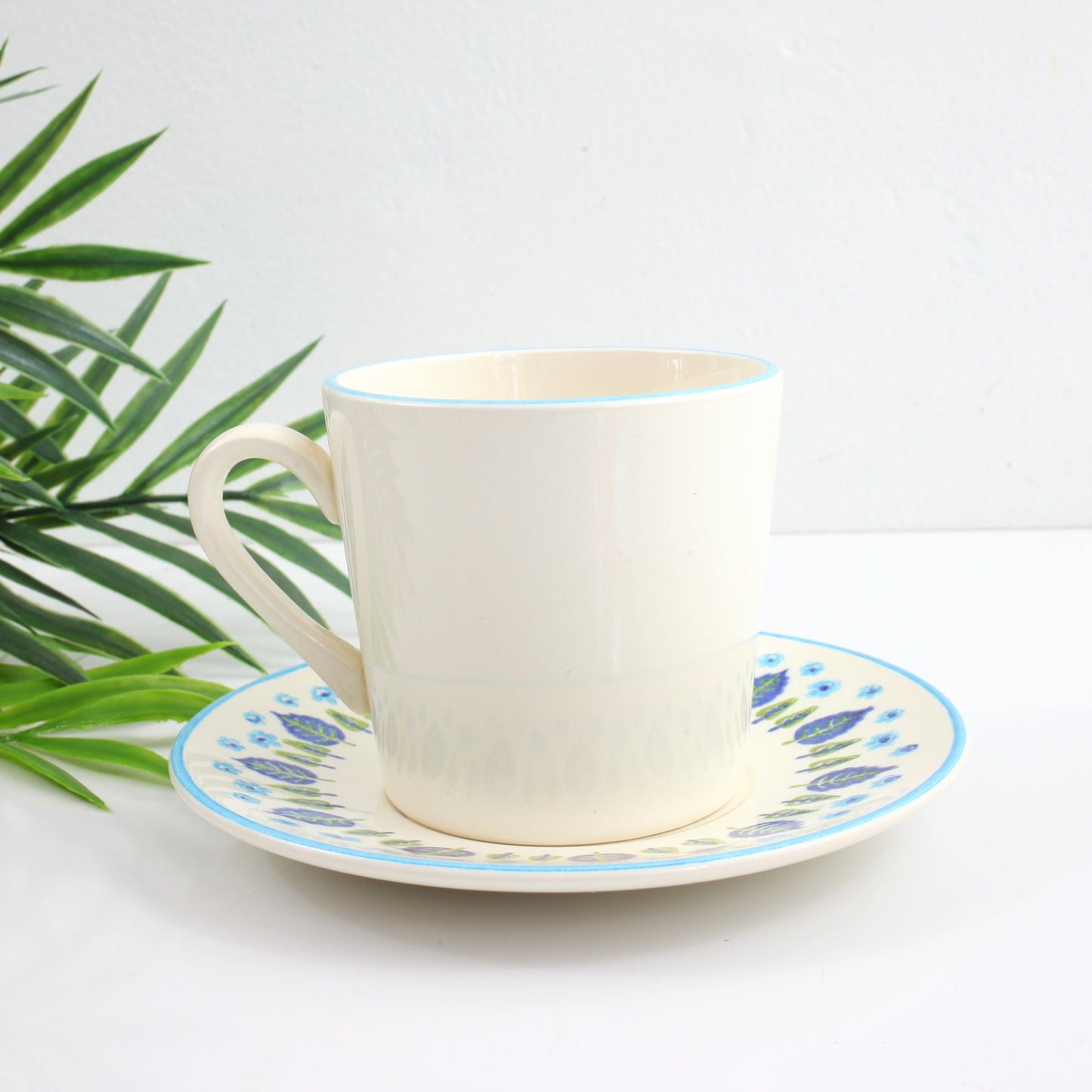 Mid Century Swiss Alpine Cup & Saucer