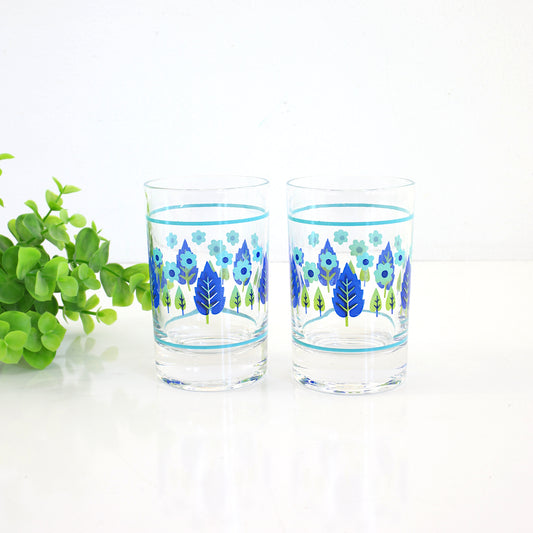 SOLD - Mid Century Swiss Alpine Juice Glasses