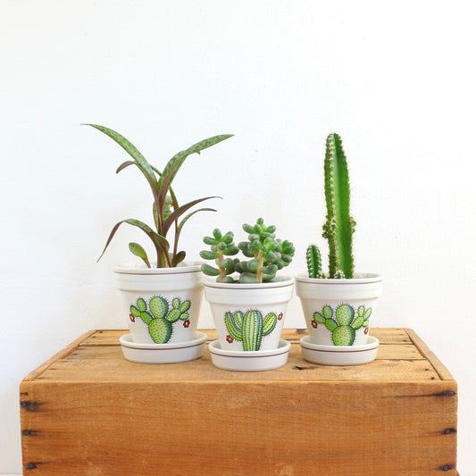 SOLD - Vintage Villeroy & Boch Botanica Cactus Planter