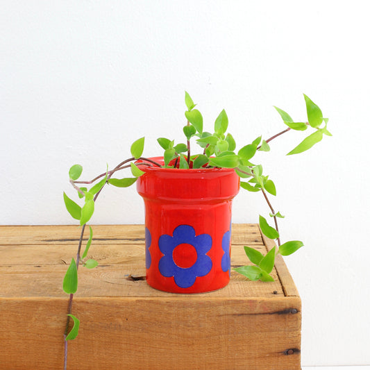 SOLD - Vintage Waechtersbach Flower Tumbler