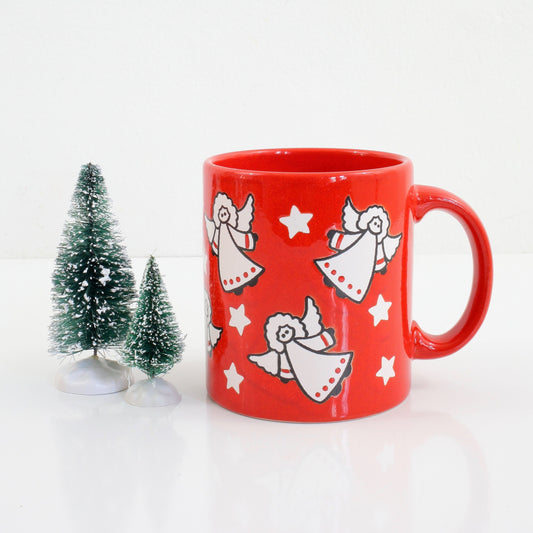SOLD - Vintage Waechtersbach West Germany Angels & Stars Mug