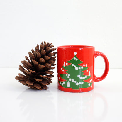 SOLD - Vintage Waechtersbach West Germany Christmas Tree Mug (Large Trees)