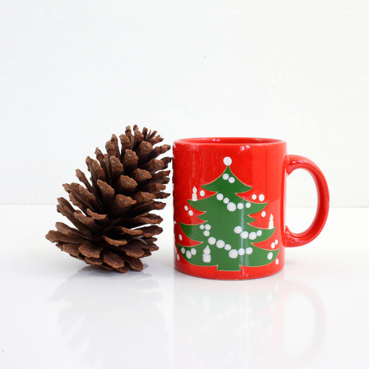 SOLD - Vintage Waechtersbach West Germany Christmas Tree Mug (Large Trees)