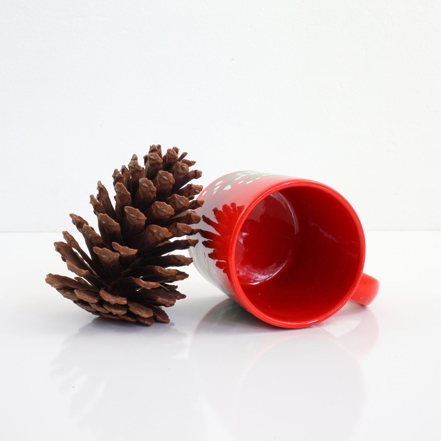 SOLD - Vintage Waechtersbach West Germany Christmas Tree Mug (Large Trees)