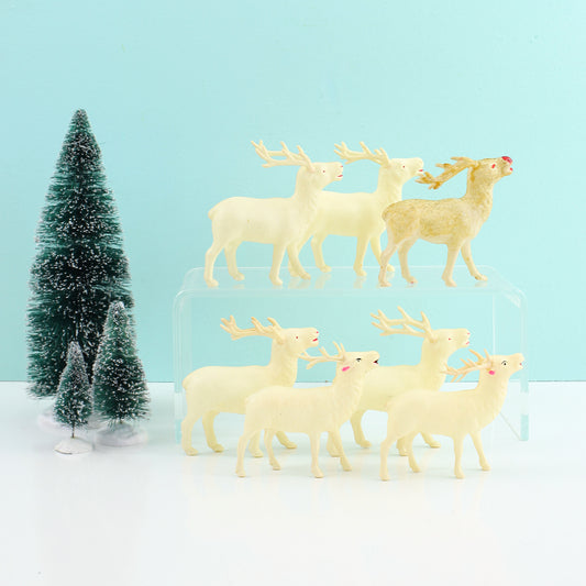 SOLD - Vintage 1940s Celluloid Reindeer from Japan