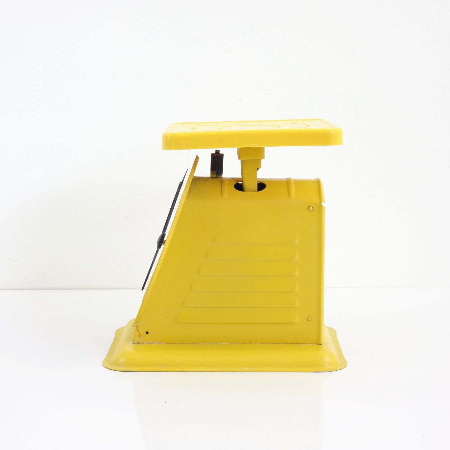 SOLD - Vintage Yellow American Family Kitchen Scale