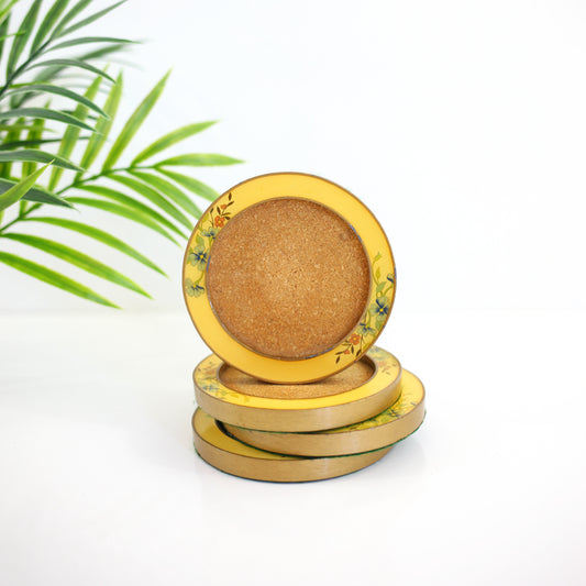 SOLD - Vintage Enamel Buckler's of NY Coasters