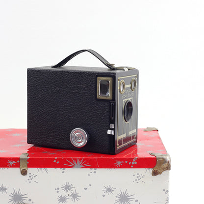 SOLD - Vintage 1940s Target Brownie Six-20 Camera